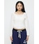 LACE TRIMMED CORSET ブラウス