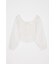 LACE TRIMMED CORSET ブラウス