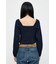 LACE TRIMMED CORSET ブラウス