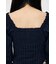 LACE TRIMMED CORSET ブラウス