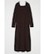 OPEN NECK KNIT LONG ドレス