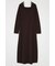 OPEN NECK KNIT LONG ドレス