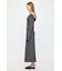 OPEN NECK KNIT LONG ドレス