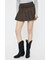 LOW SLUNG PLEATED MINI スカート
