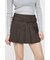 LOW SLUNG PLEATED MINI スカート