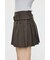 LOW SLUNG PLEATED MINI スカート