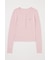 HENRY NECK CABLE KNIT トップス