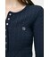 HENRY NECK CABLE KNIT トップス