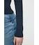 HENRY NECK CABLE KNIT トップス