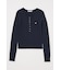 HENRY NECK CABLE KNIT トップス