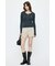 HENRY NECK CABLE KNIT トップス