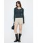 HENRY NECK CABLE KNIT トップス