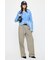BUTTON UP SHIRRING シャツ