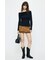 ASYMMETRY TWIST NECK トップス