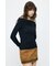 ASYMMETRY TWIST NECK トップス