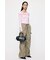 ASYMMETRY TWIST NECK トップス