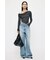 ASYMMETRY TWIST NECK トップス