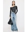 ASYMMETRY TWIST NECK トップス