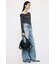 ASYMMETRY TWIST NECK トップス
