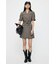 TRENCH MINI ドレス