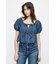 DENIM PUFF ブラウス