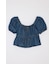 DENIM PUFF ブラウス