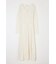 SCOOP NECK MAXI ドレス