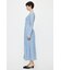 SCOOP NECK MAXI ドレス