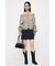 FAUX SUEDE MINI  スカート
