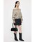 FAUX SUEDE MINI  スカート