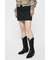 FAUX SUEDE MINI  スカート