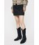 FAUX SUEDE MINI  スカート