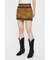 FAUX SUEDE MINI  スカート