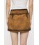 FAUX SUEDE MINI  スカート