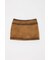 FAUX SUEDE MINI  スカート
