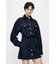 BELTED DENIM MINI ドレス