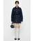 BELTED DENIM MINI ドレス
