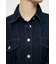 BELTED DENIM MINI ドレス