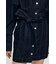 BELTED DENIM MINI ドレス
