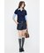 SHIRT SLEEVE STRIPED POLO Tシャツ