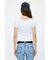 SUVIN GIZA BOAT NECK TEE