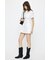 PLEATED SHIRT MINI ドレス
