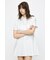 PLEATED SHIRT MINI ドレス