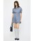 PLEATED SHIRT MINI ドレス