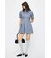 PLEATED SHIRT MINI ドレス