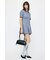 PLEATED SHIRT MINI ドレス