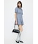 PLEATED SHIRT MINI ドレス