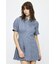 PLEATED SHIRT MINI ドレス