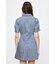PLEATED SHIRT MINI ドレス