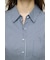 PLEATED SHIRT MINI ドレス